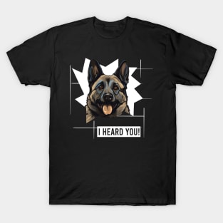 Funny Norwegian Elkhound Dog Owner Humor T-Shirt